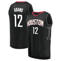 Houston Rockets #12 Steven,Adams Fast Break Replica Statement Edition Black Jersey