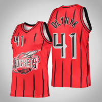 Houston Rockets Kelly Olynyk Reload 2.0 Throwback 90s Jersey Red