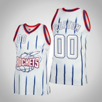 Men's Houston Rockets Custom #00 Gray Reload 2.0 Jersey