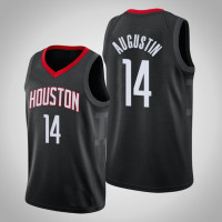 2020-21 Houston Rockets D.J. Augustin #14 Black Statement Jersey