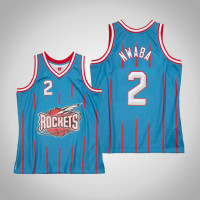Men's Houston Rockets David Nwaba #2 Light Blue Reload 2.0 Jersey