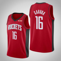 Houston Rockets 2021 Usman Garuba Icon Edition 2021 Draft Jersey Red